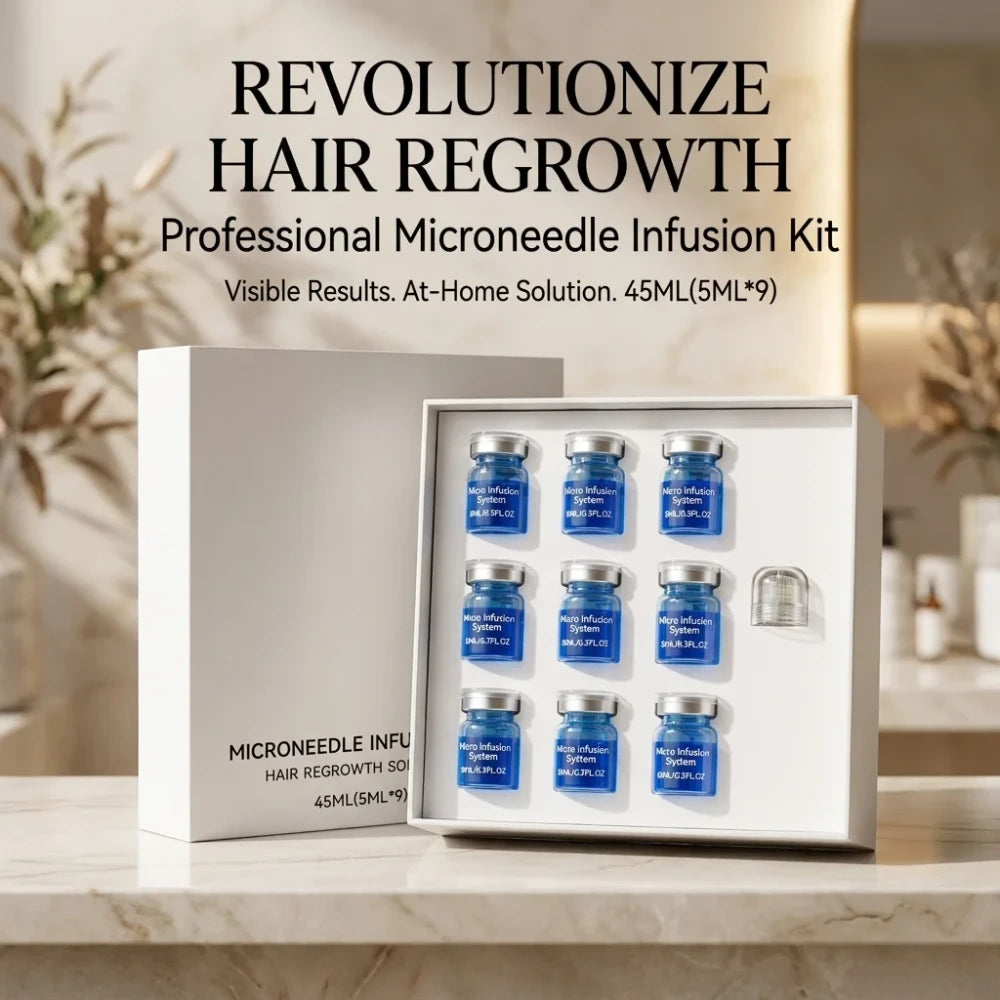 Microneedle Hair Regrowth Kit for Scalp Nourishing