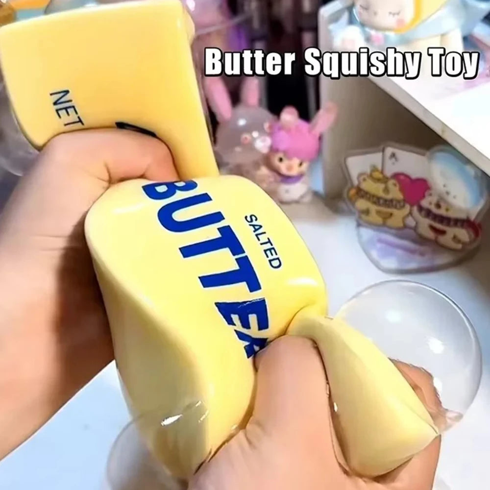 Squishy Cheese Stick Fidget Toy